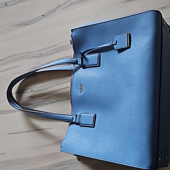 kate spade Handbags - Kate spade periwinkle bluish purple purse